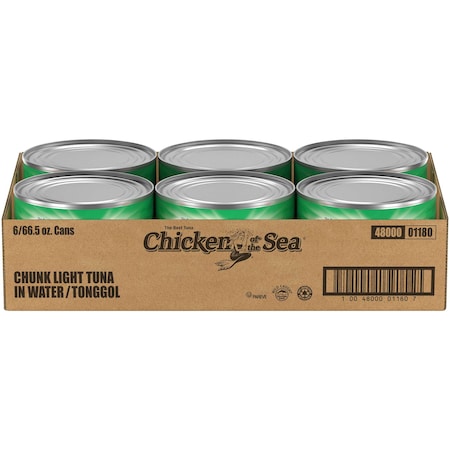 Chicken Of The Sea Chicken Of The Sea Tonggol Light Tuna In Water 66.5 oz., PK6 10048000011807